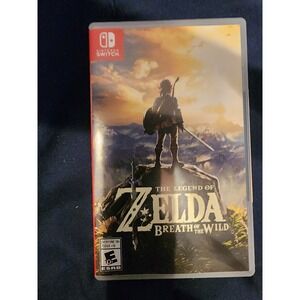 The Legend of Zelda Breath of the Wild Nintendo Switch Game HAC-P-AAAAA Physical